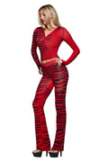 BLARE HOODIE - RED WILD SIDE