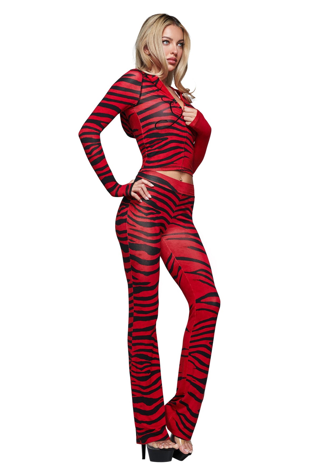 SWEAT À CAPUCHE BLARE - RED WILD SIDE