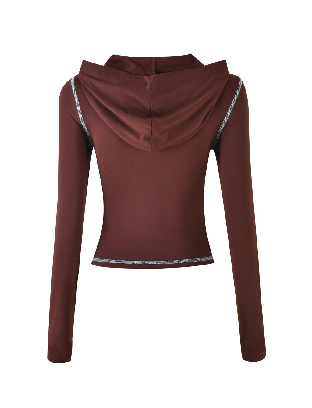 SWEAT À CAPUCHE BLARE - MARRON