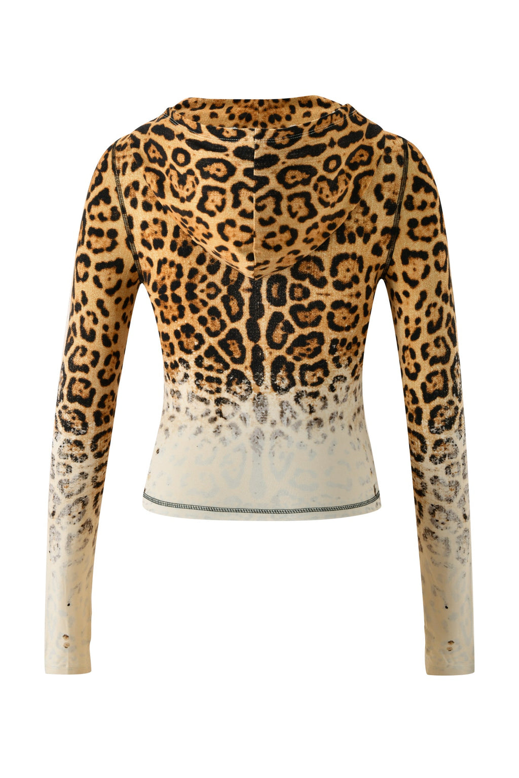 BLARE HOODIE - CREAM FADED PANTHERA