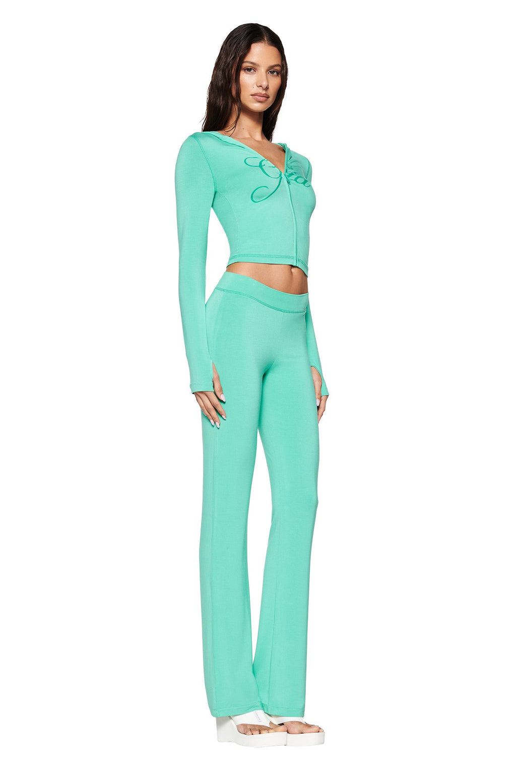 BLARE TRACKPANT - GREEN: TURQUOISE: TEAL