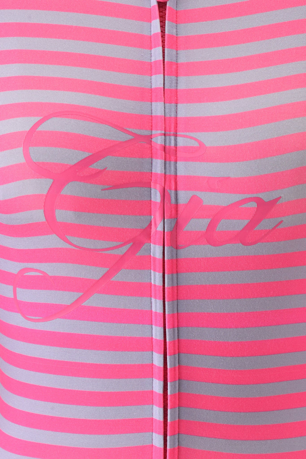 BLARE HOODIE - HOT PINK STRIPE