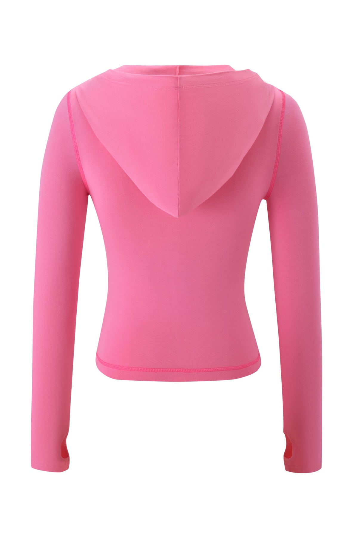 SUDADERA CON CAPUCHA BLARE - ROSA NEÓN
