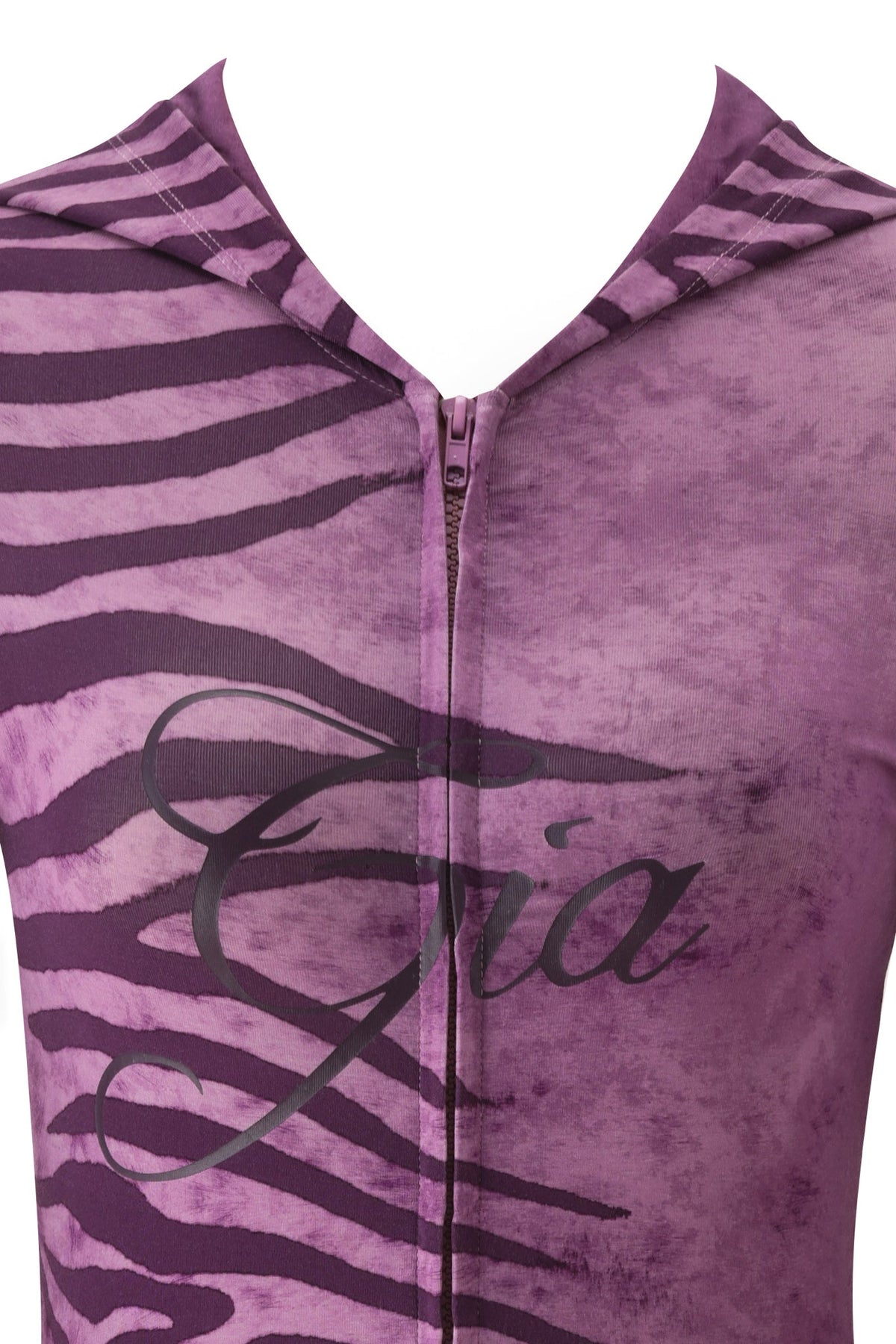 FELPA CON CAPPUCCIO BLARE - PRUGNA WILD SIDE