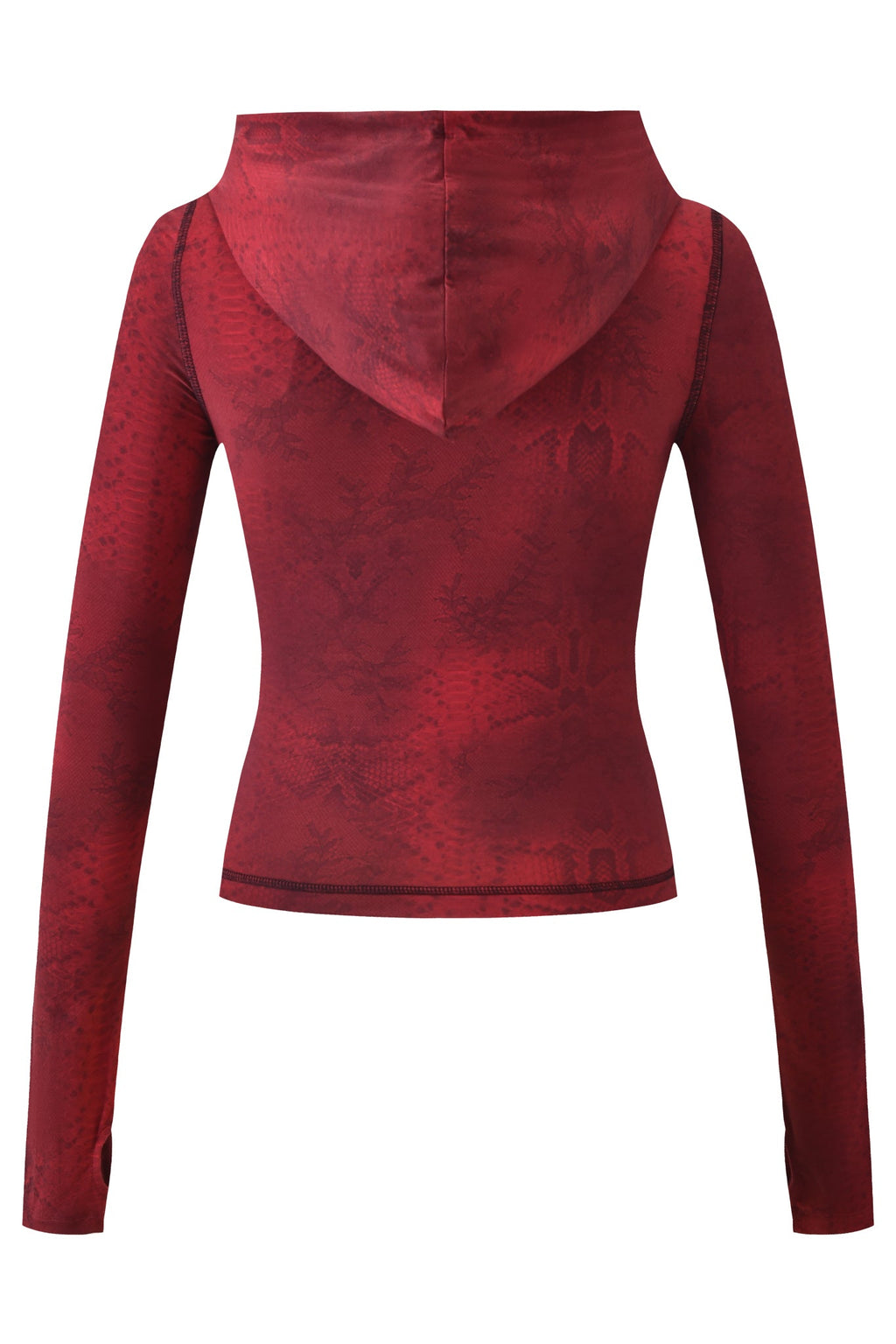SWEAT À CAPUCHE BLARE - SERPENTINE ROUGE