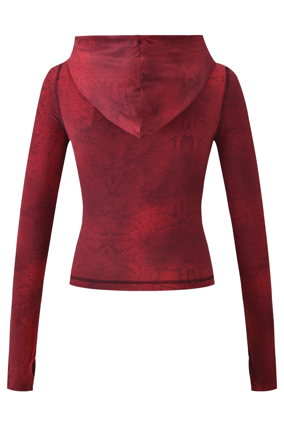 SWEAT À CAPUCHE BLARE - SERPENTINE ROUGE