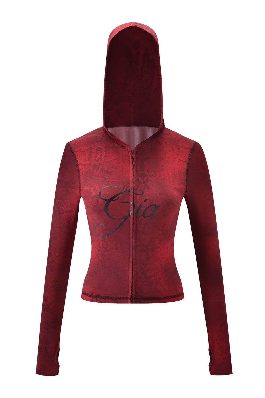 SWEAT À CAPUCHE BLARE - SERPENTINE ROUGE