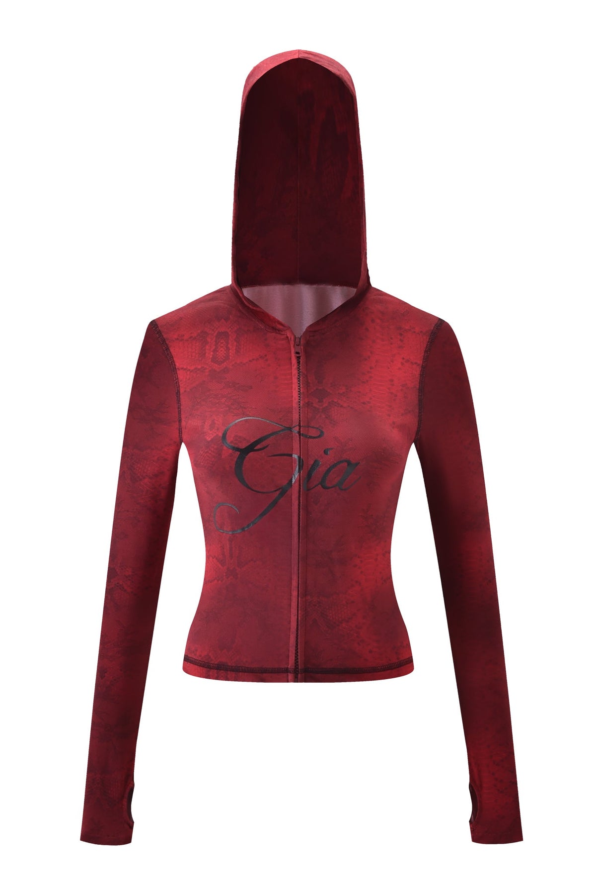 SWEAT À CAPUCHE BLARE - SERPENTINE ROUGE