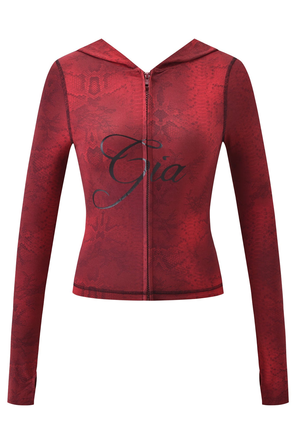 SWEAT À CAPUCHE BLARE - SERPENTINE ROUGE