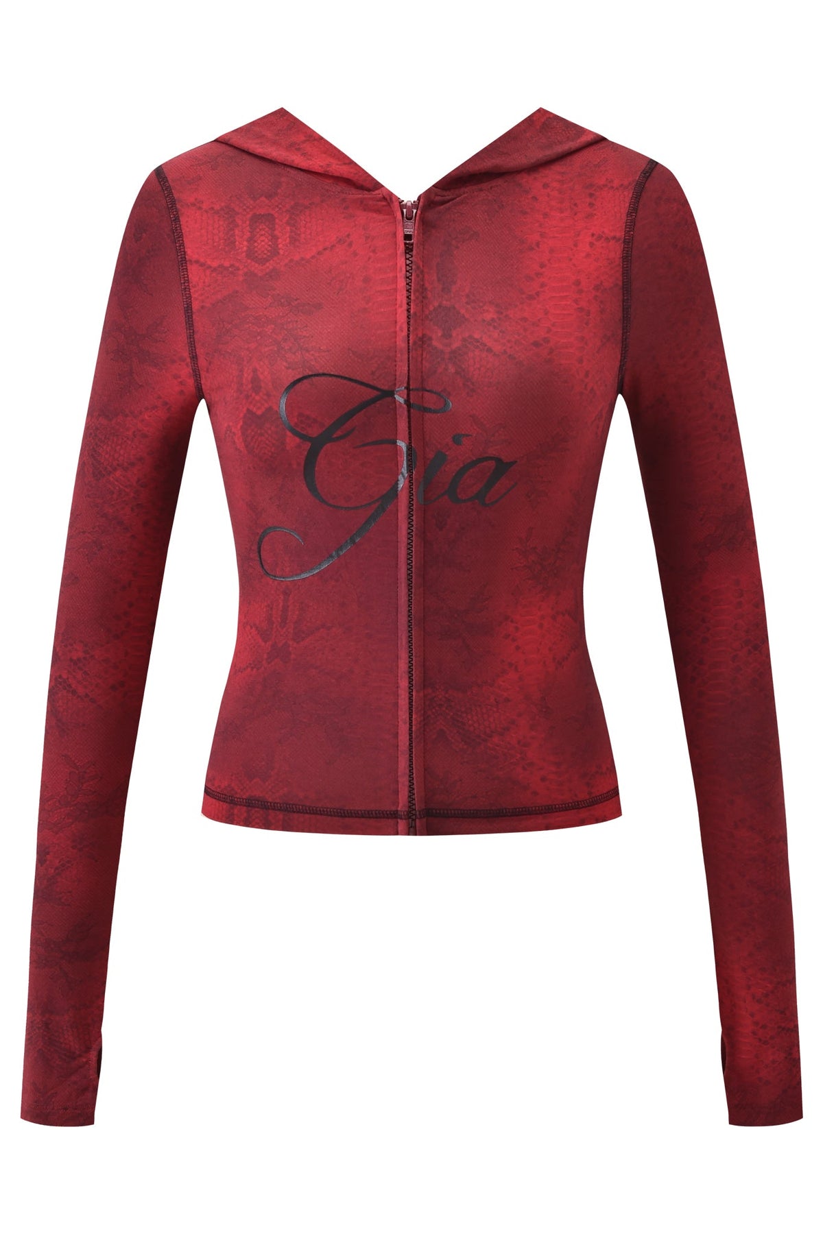 SWEAT À CAPUCHE BLARE - SERPENTINE ROUGE
