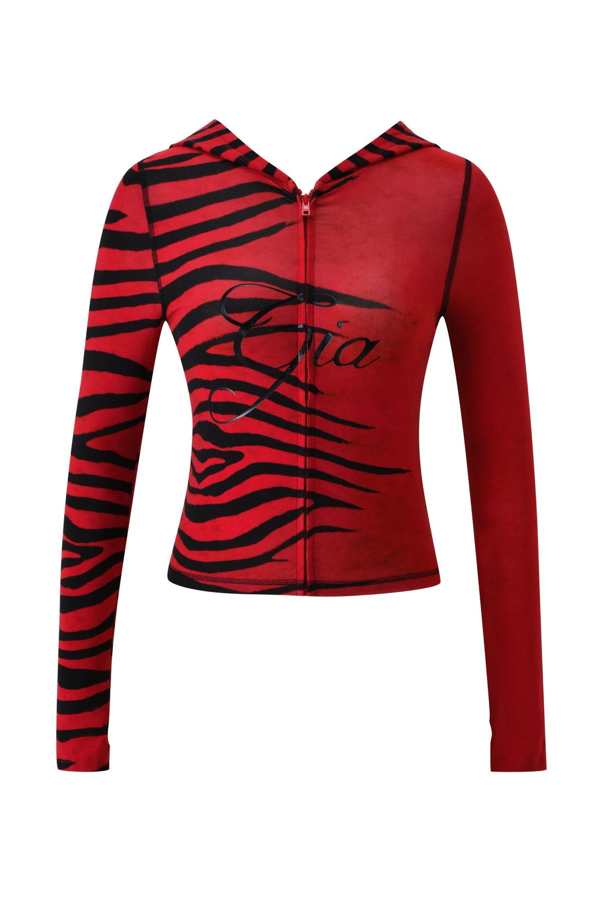BLARE HOODIE - RED WILD SIDE