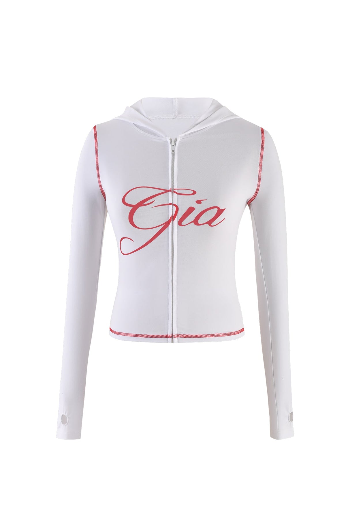 BLARE HOODIE - WEISS