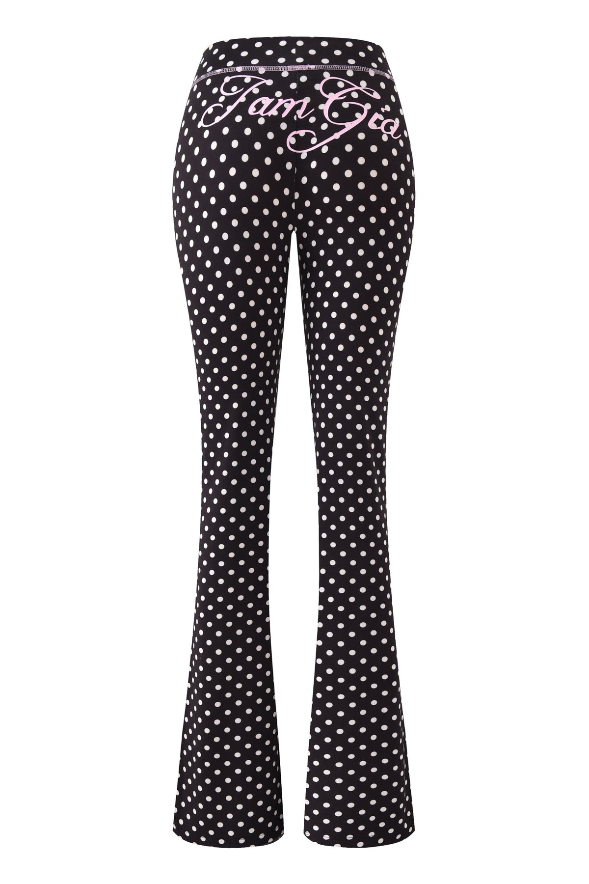 BLARE TRACKPANT - BLACK POLKA DOT