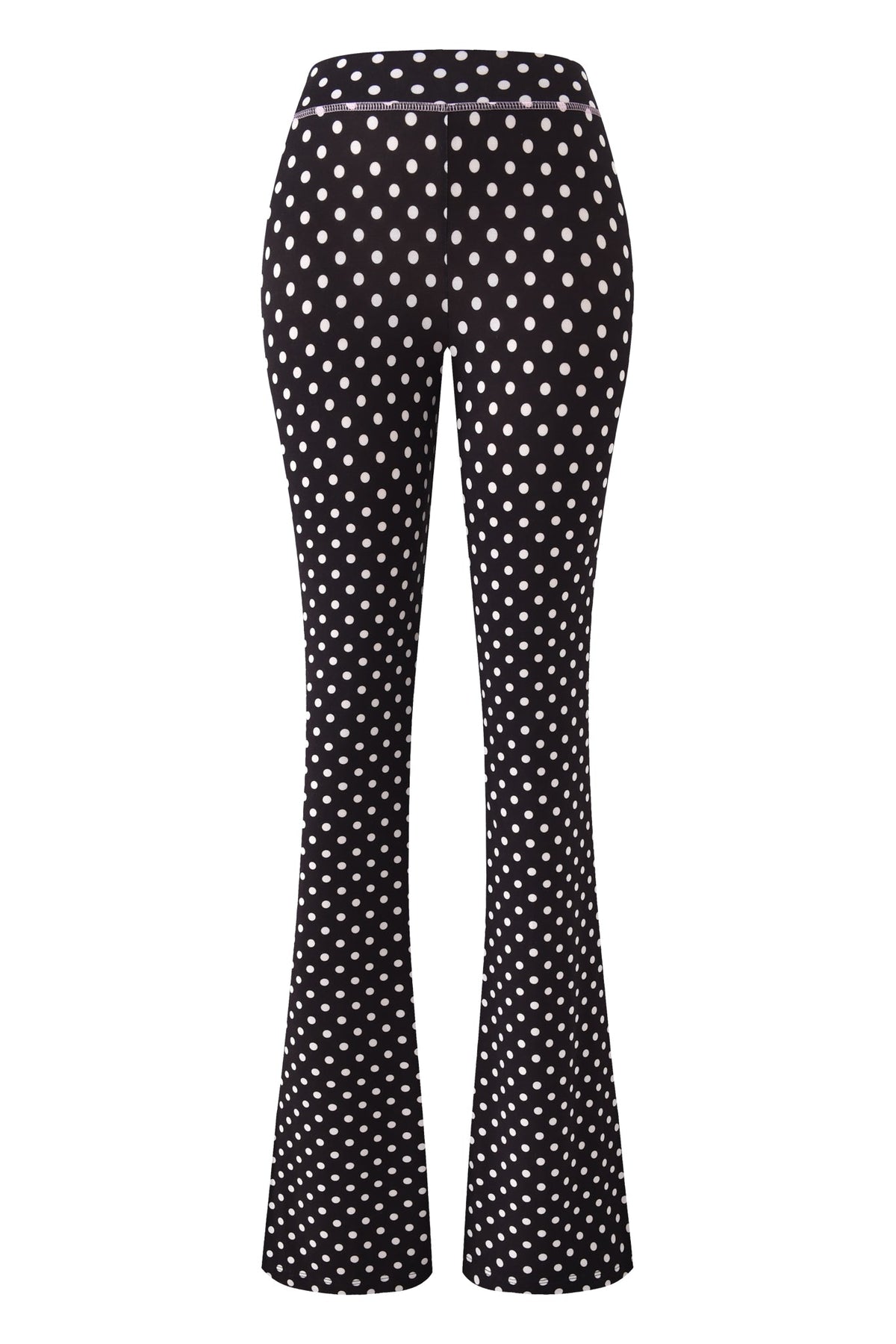 BLARE TRACKPANT - BLACK POLKA DOT