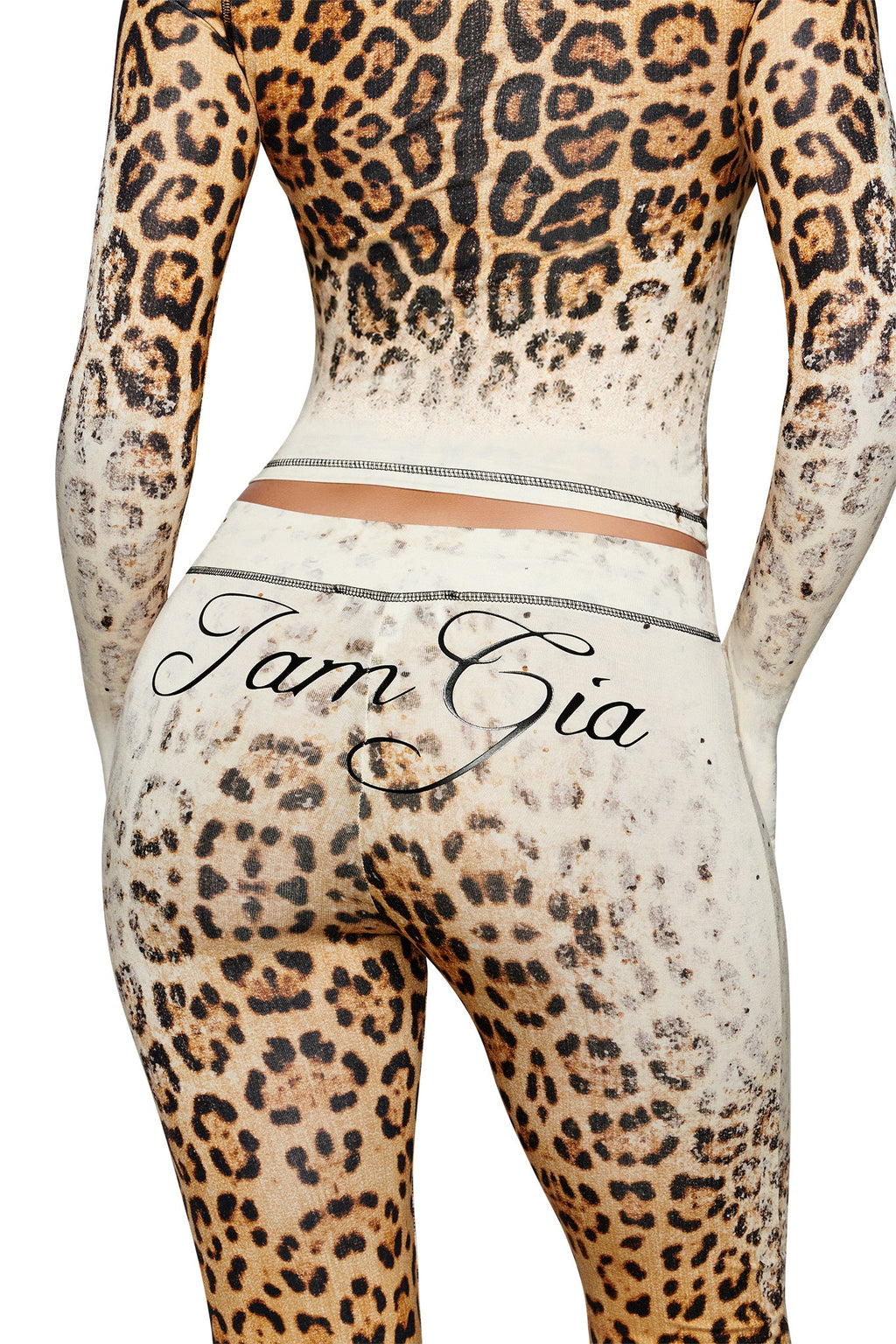 BLARE TRACKPANT - CREAM FADED PANTHERA
