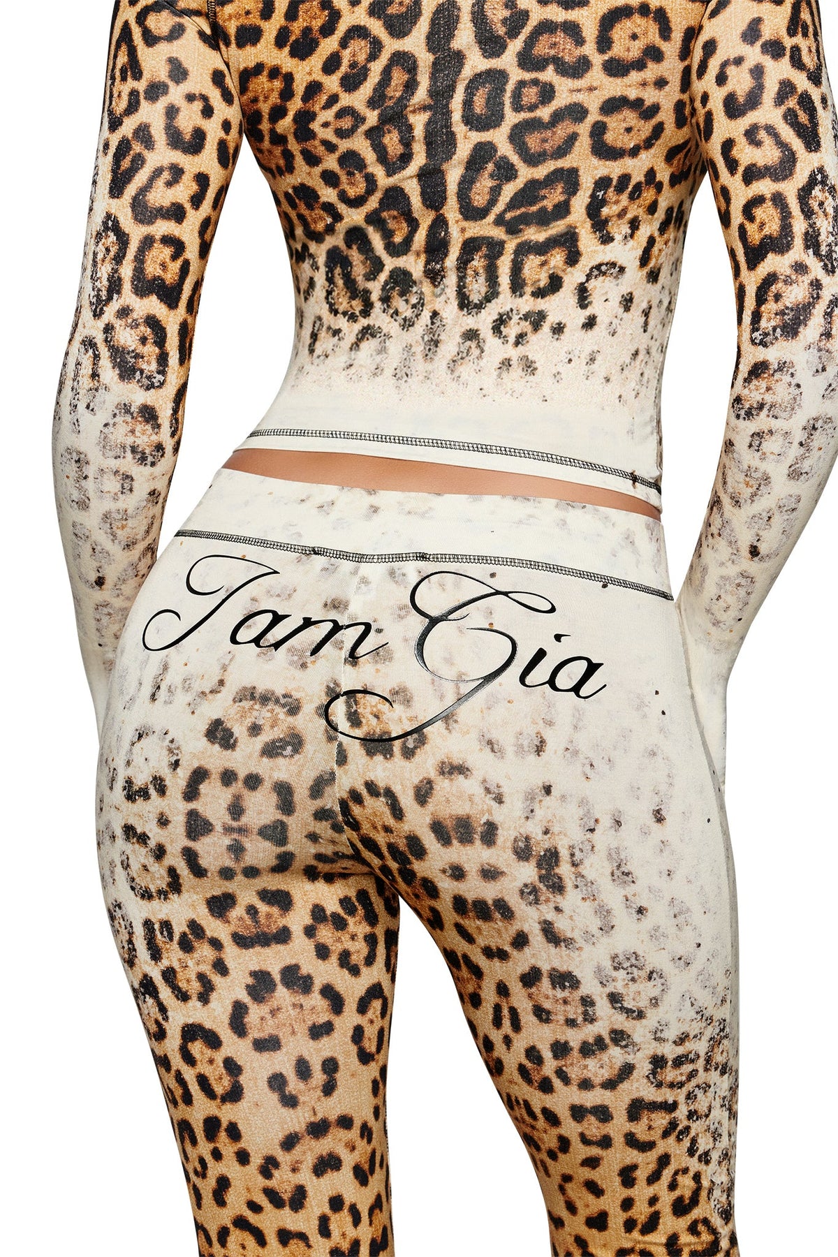 BLARE TRACKPANT - CREAM FADED PANTHERA