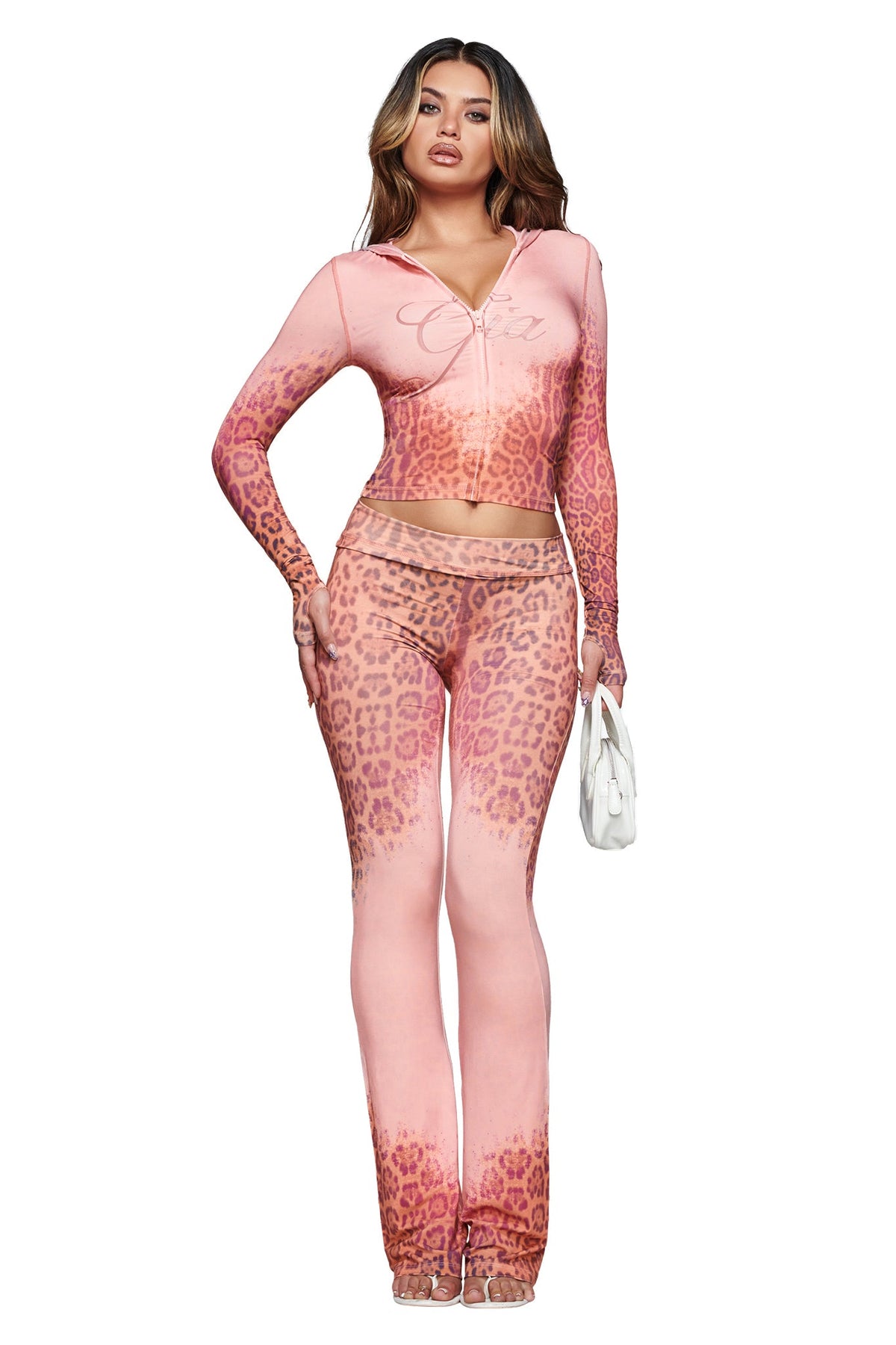 BLARE TRACKPANT - PINK FADED PANTHERA