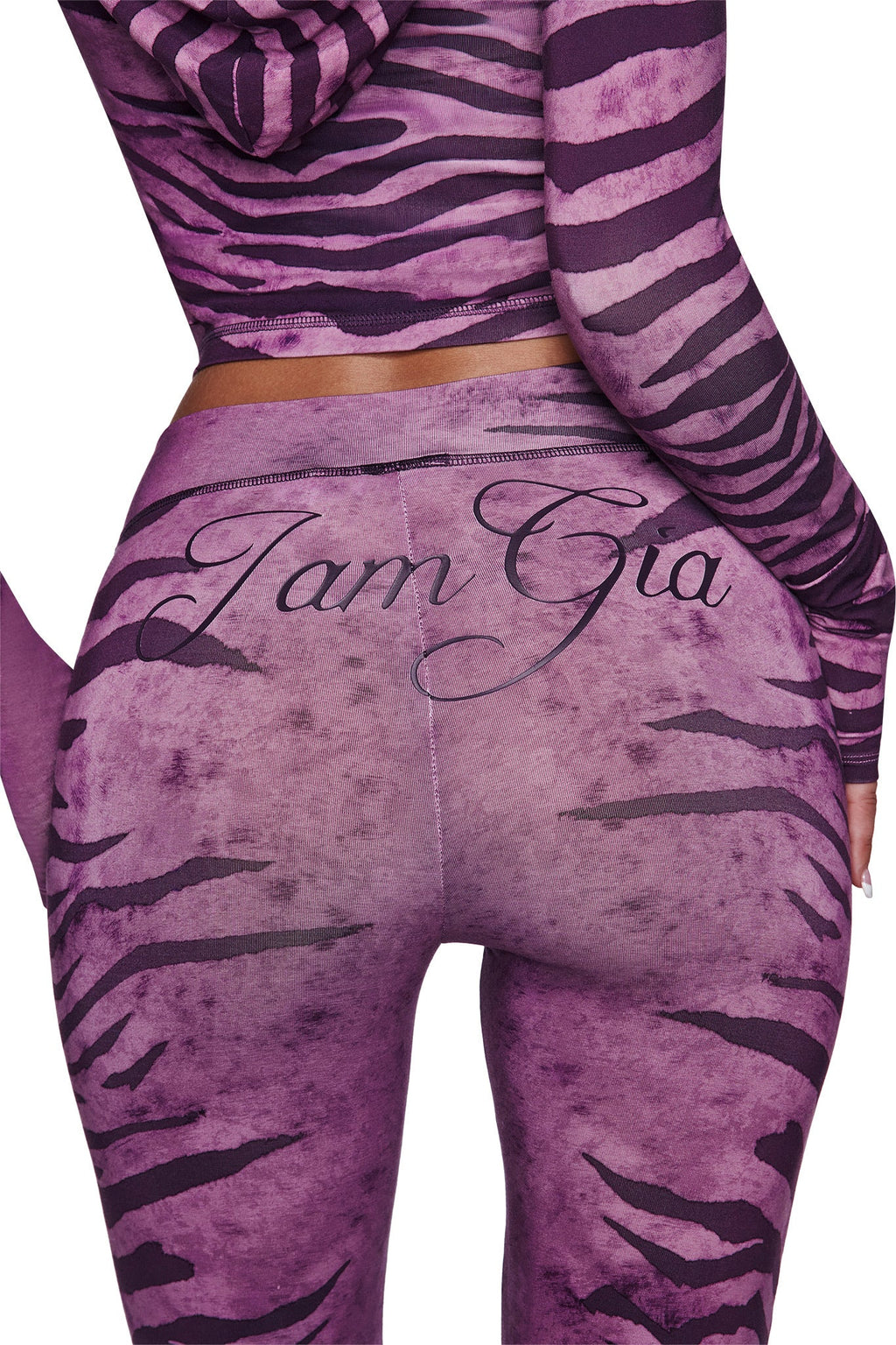 BLARE TRACKPANT - PLUM WILD SIDE