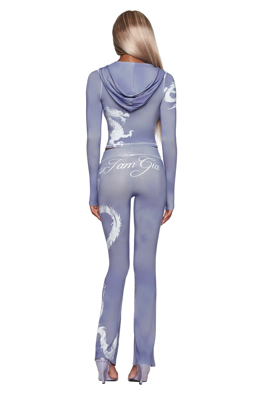 BLARE TRACKPANT - STEEL BLUE DRAGON