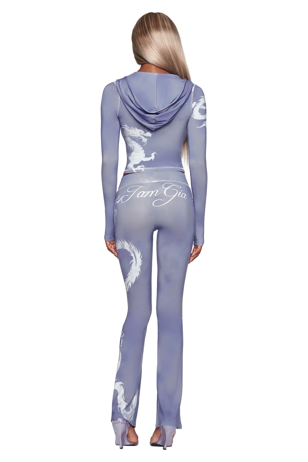BLARE TRACKPANT - STEEL BLUE DRAGON