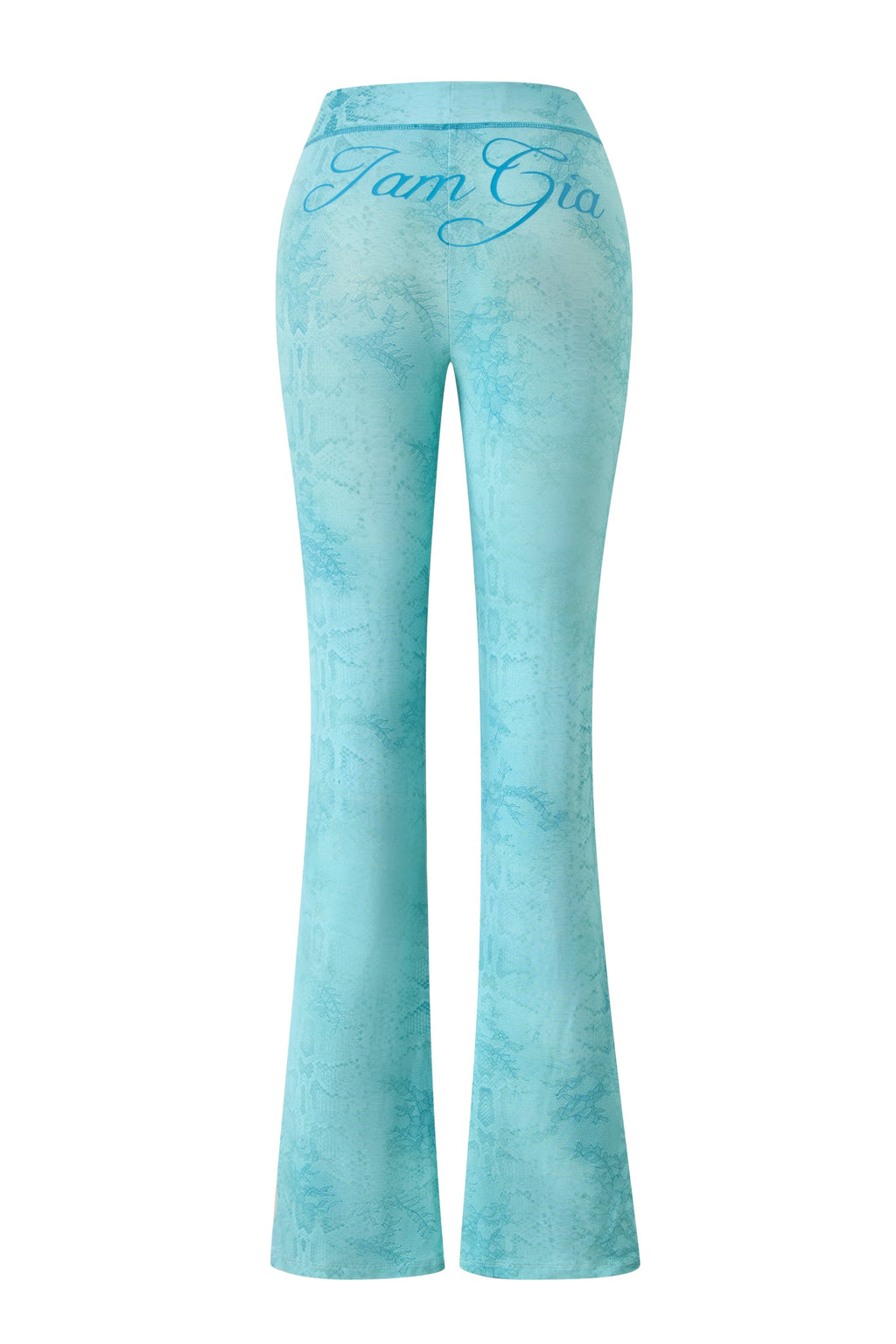 BLARE TRACKPANT - TEAL SERPENTINE