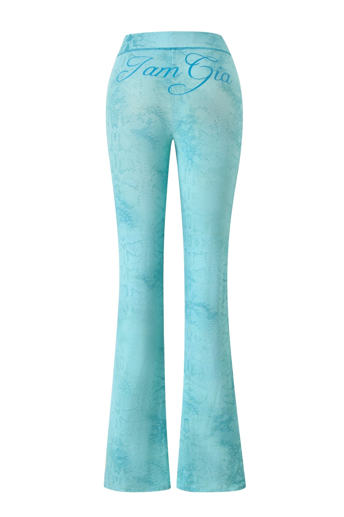 BLARE TRACKPANT - TEAL SERPENTINE