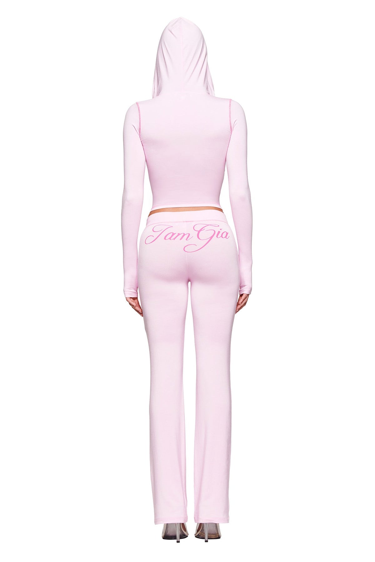 SUDADERA CON CAPUCHA BLARE - ROSA: ROSA PASTEL