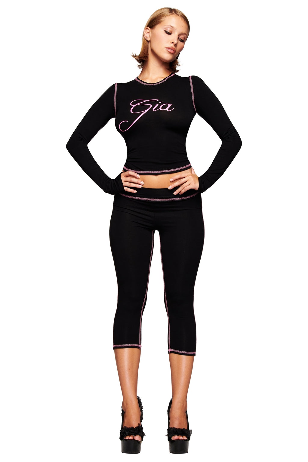 BLARE CAPRI - NOIR