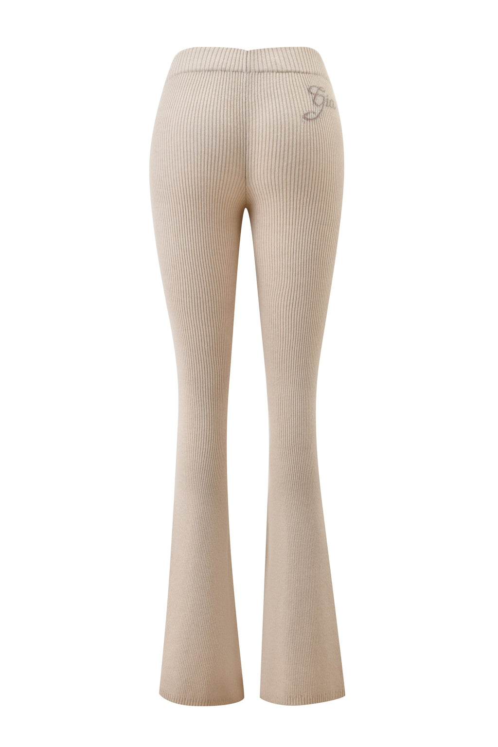 BLARE KNIT TRACKPANT - CREAM