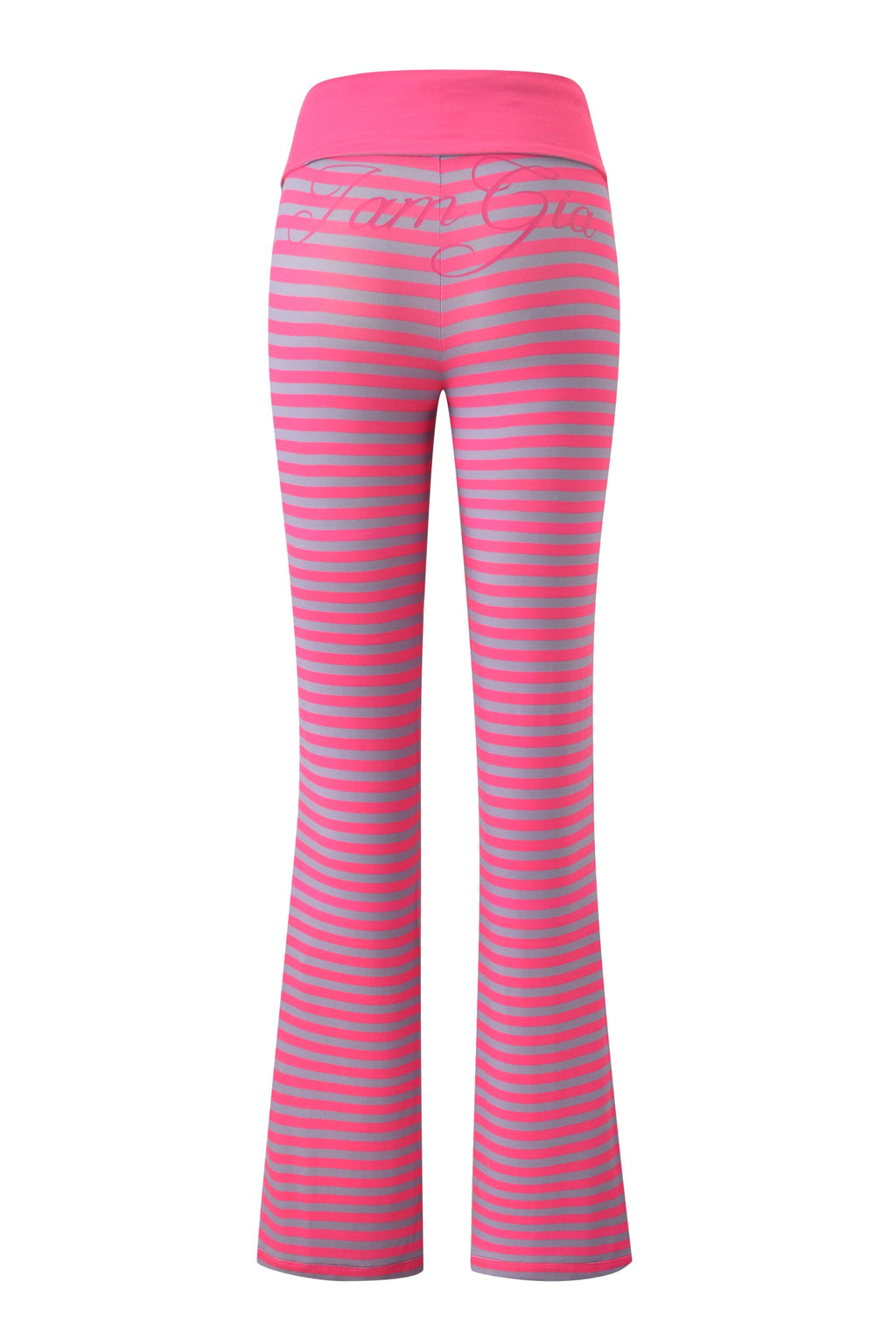 BLARE FOLDOVER-JOGGINGHOSE – STREIFEN IN HEISSEM PINK