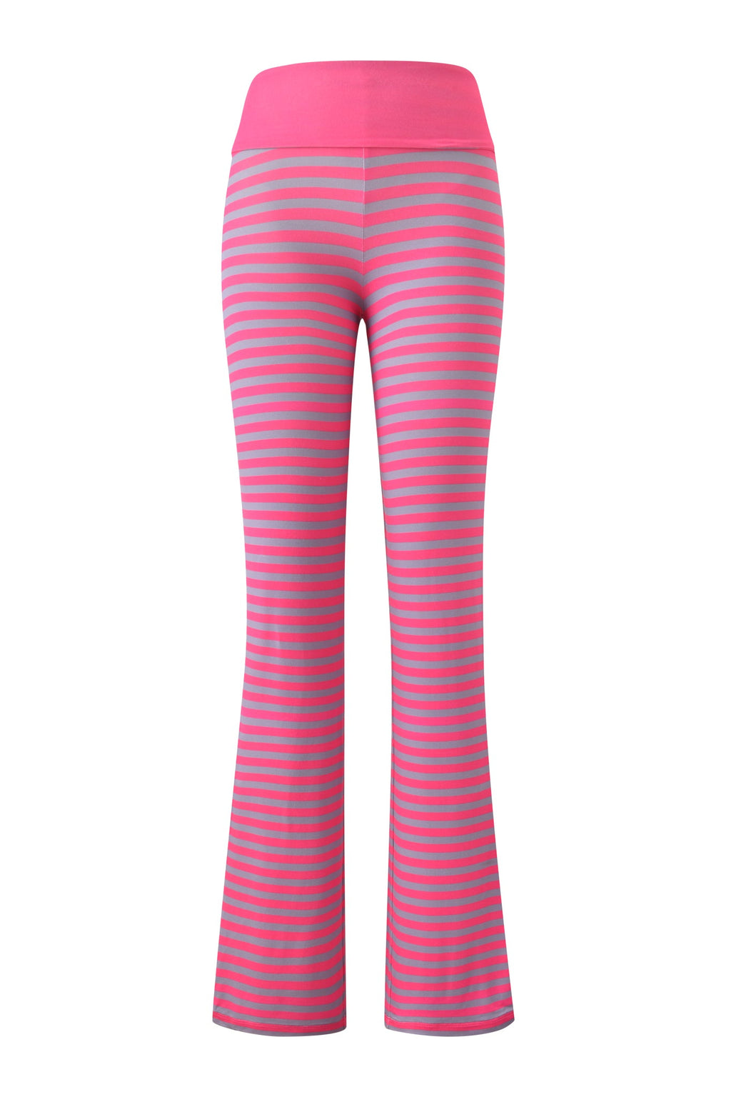 BLARE FOLDOVER-JOGGINGHOSE – STREIFEN IN HEISSEM PINK