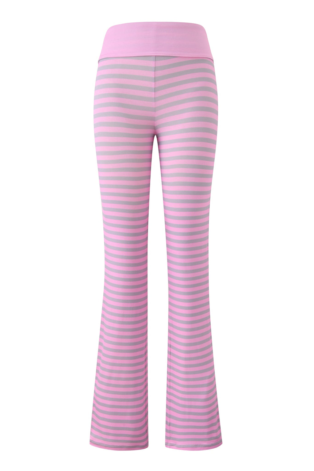 BLARE FOLDOVER TRACKPANT - LIGHT PINK STRIPE