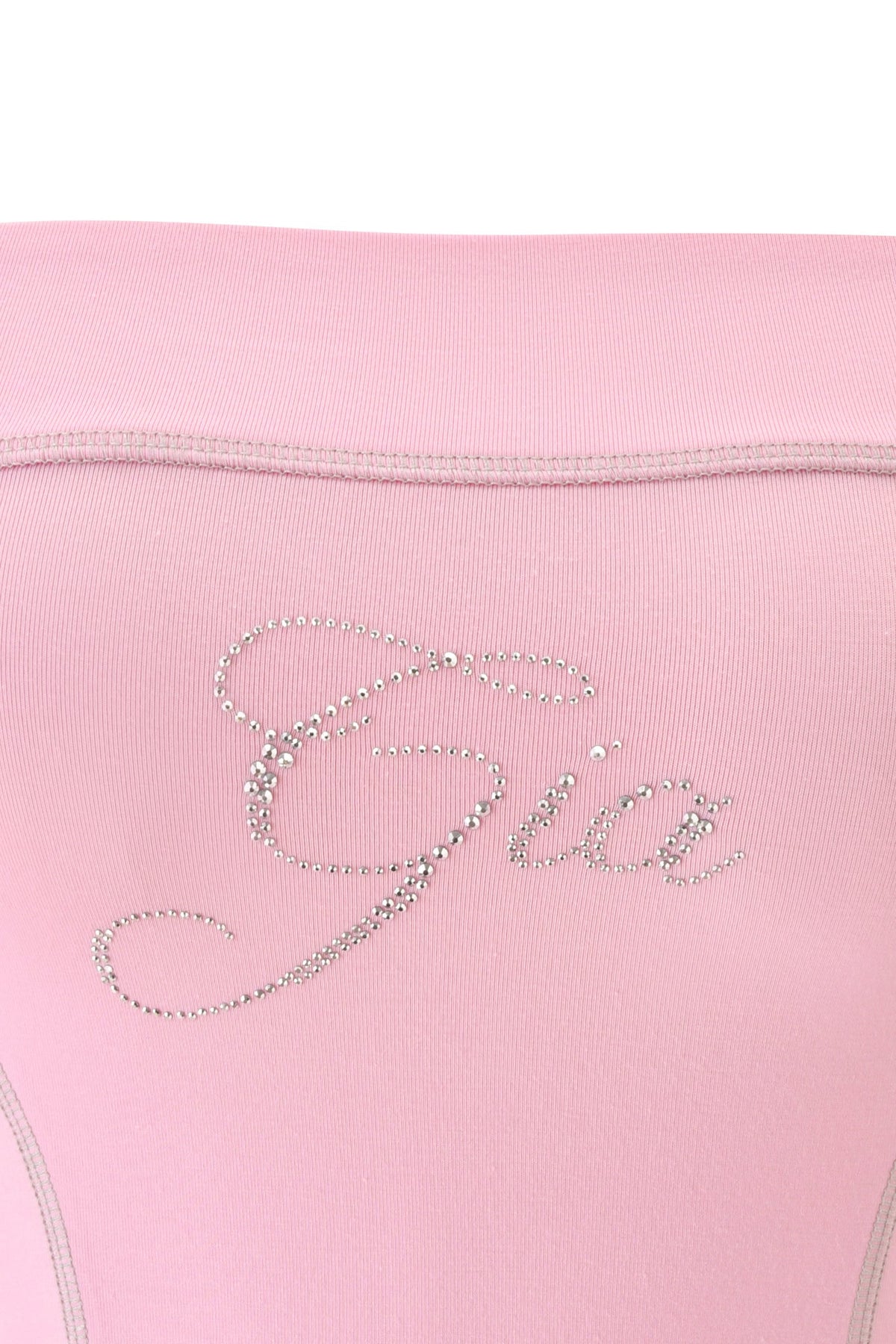 BLARE DIAMONTE BOOB TUBE - BABY PINK