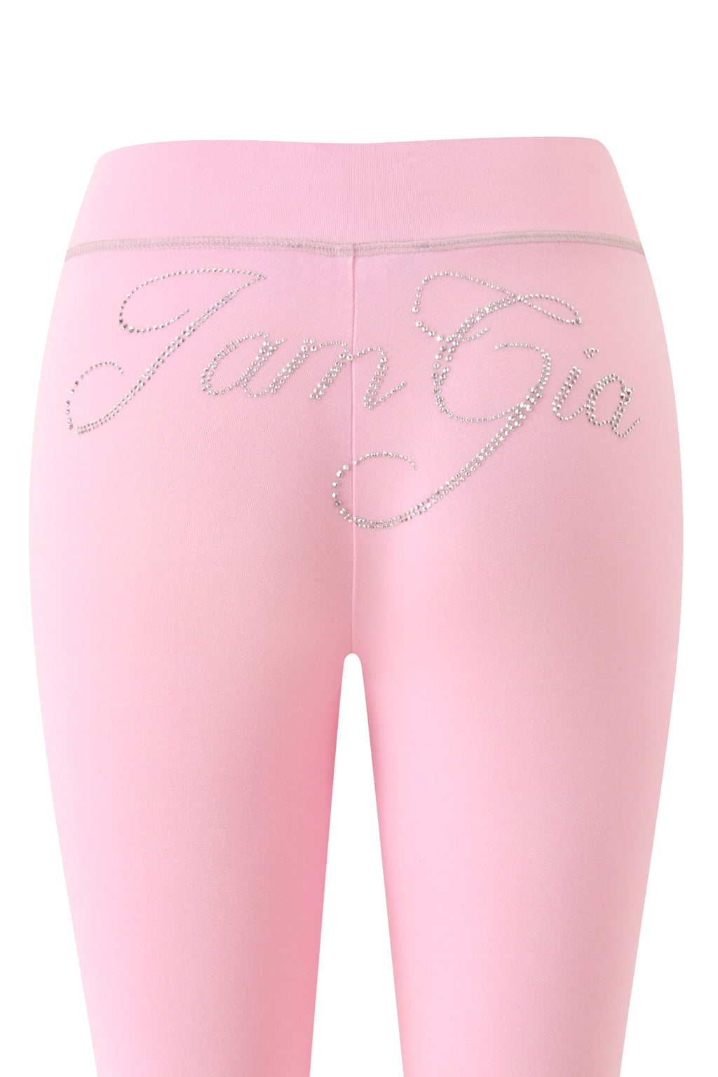 CAPRI BLARE TAILLE BASSE À STRASS - ROSE BÉBÉ