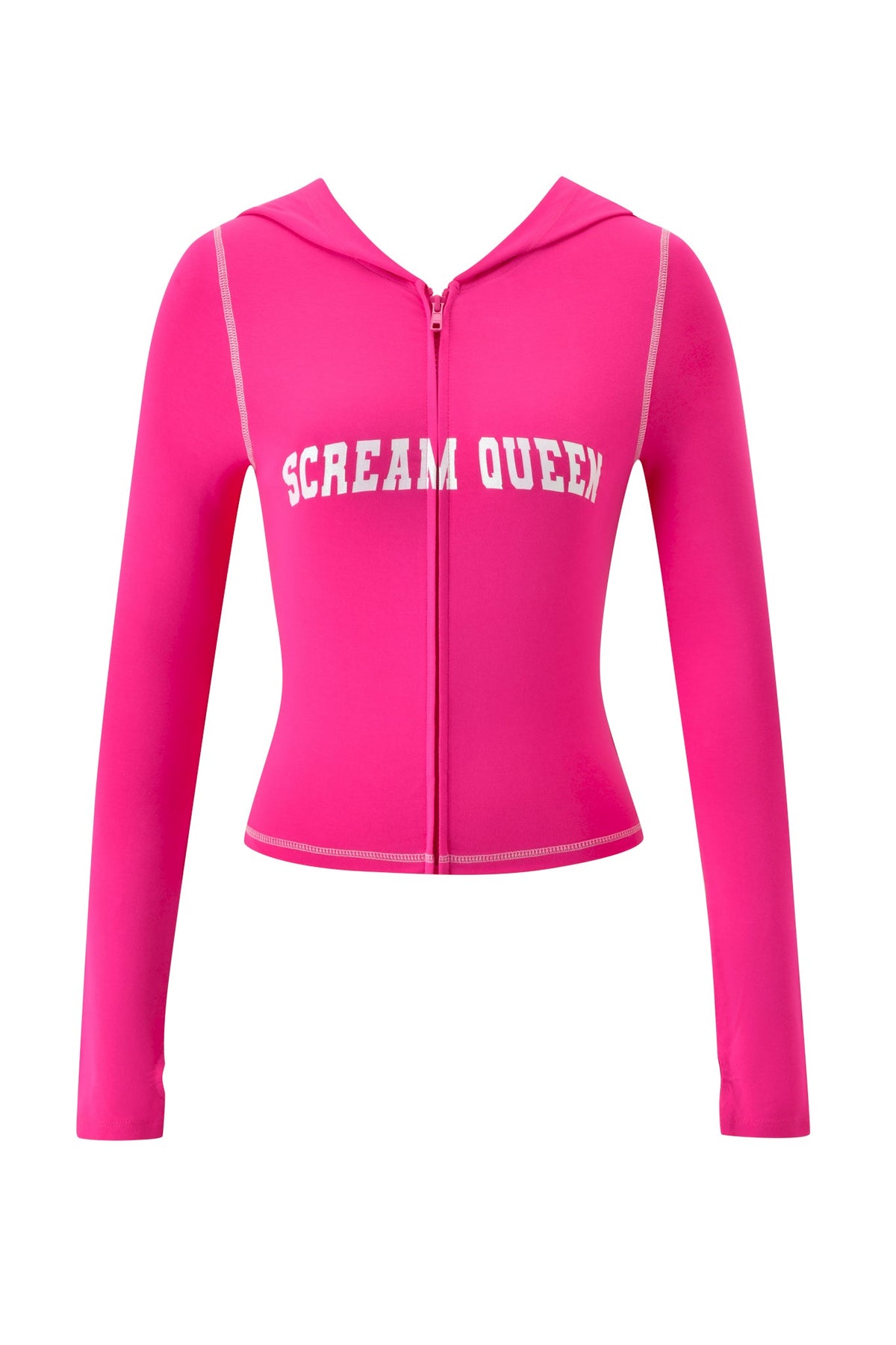 BLARE HOODIE - HOT PINK SCREAM QUEEN