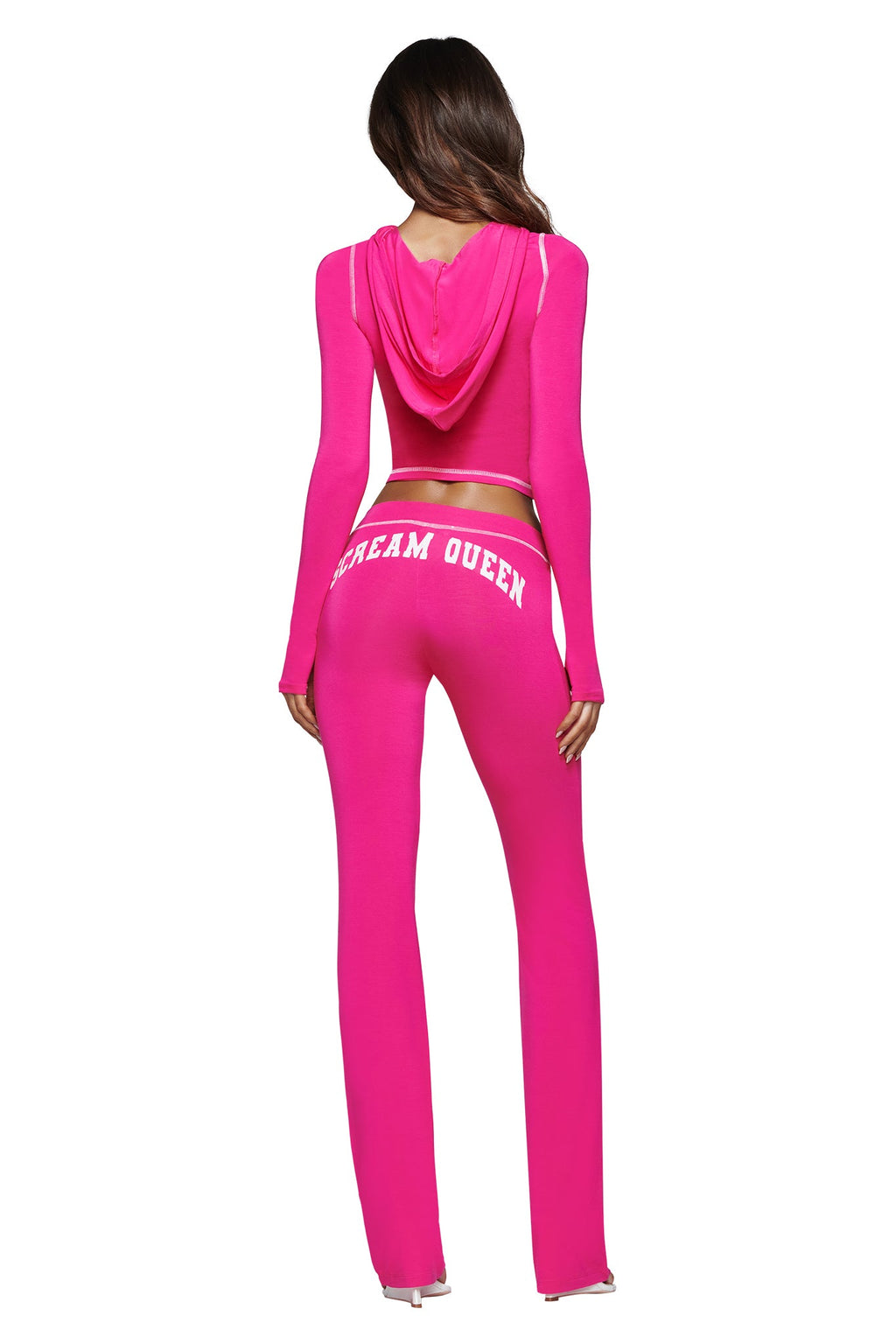 BLARE HOODIE - HOT PINK SCREAM QUEEN