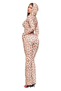 BLARE TRACKPANT - NEUTRAL: LEOPARD: WILD CARD