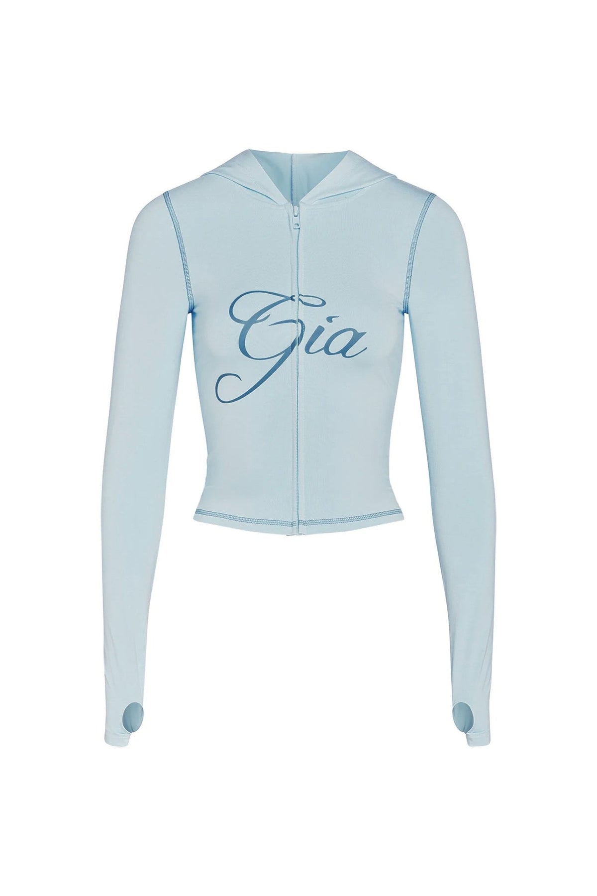 SUDADERA CON CAPUCHA BLARE - AZUL: AZUL BEBÉ