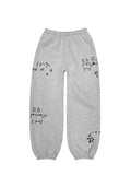 Pantaloni della tuta MALFUNCTION grigio mélange