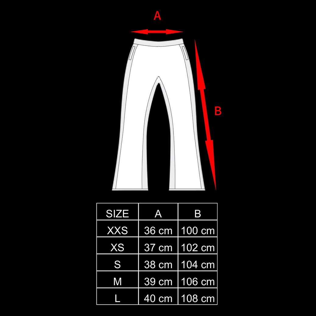 Uitlopende joggingbroek Gopo roze