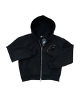 Sweat à capuche zippé Gopo noir