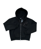 Sudadera con cremallera Gopo negra
