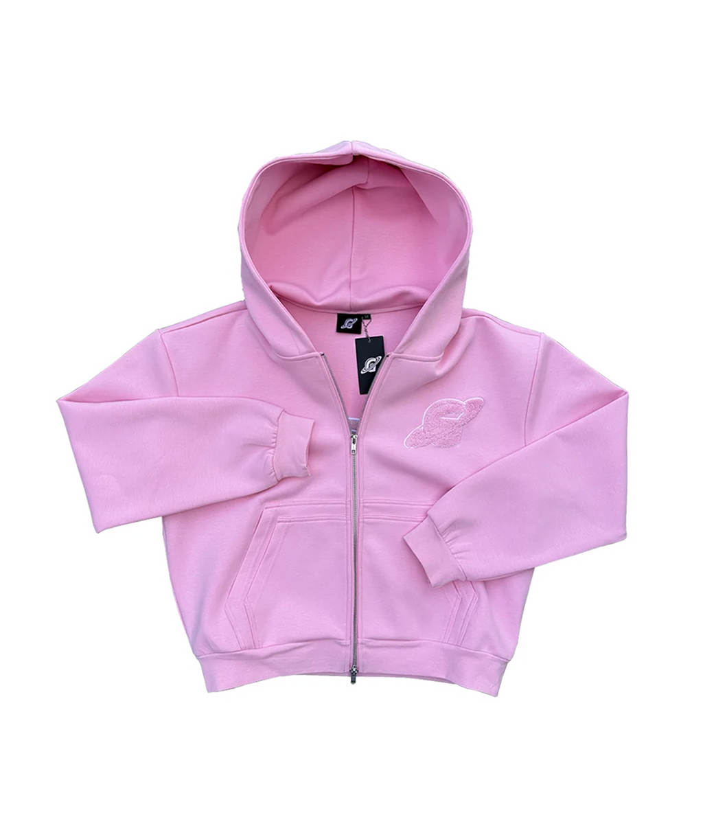 Hoodie Zip Gopo Pink