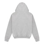 Essential Zip Up Hoodie Heather Gray