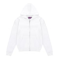 Essential hoodie met rits Wit