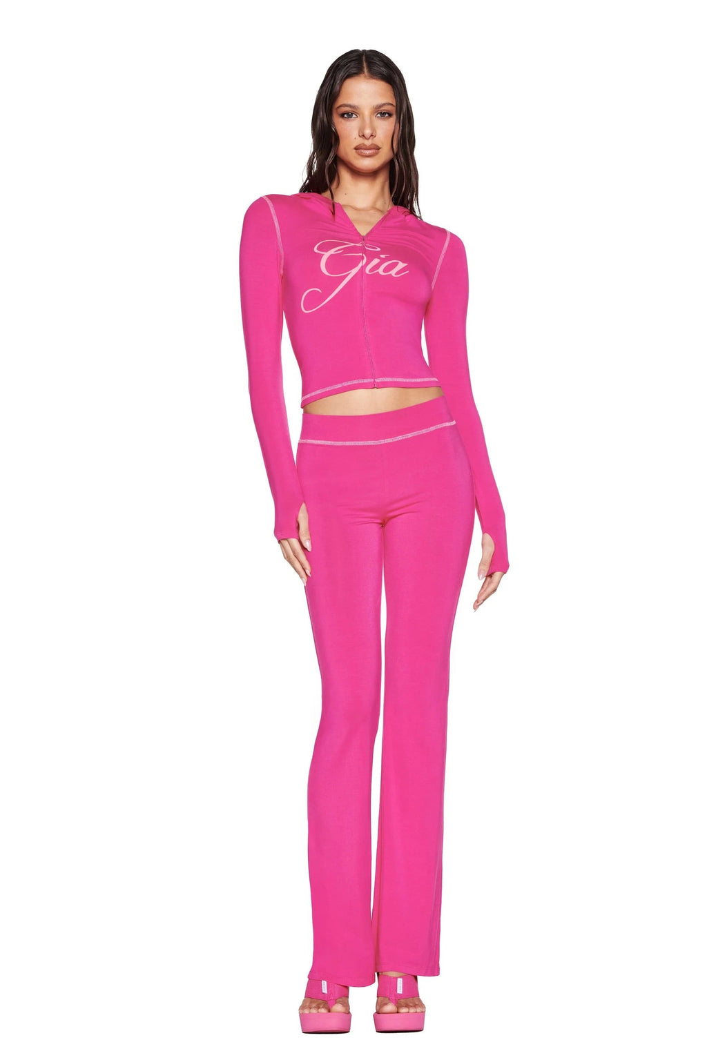 BLARE TRACKPANT - HOT PINK