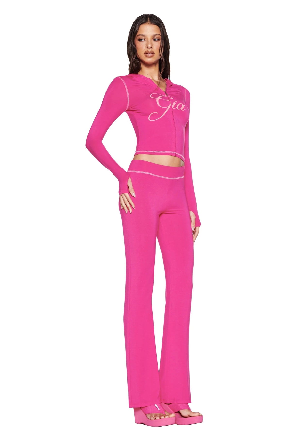 BLARE TRACKPANT - HOT PINK