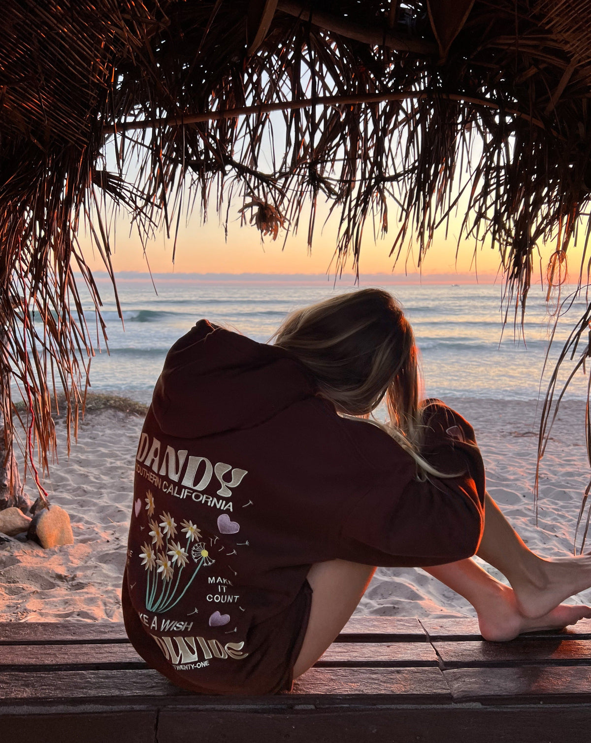 "Make a Wish" Oversized Lux-hoodtröja