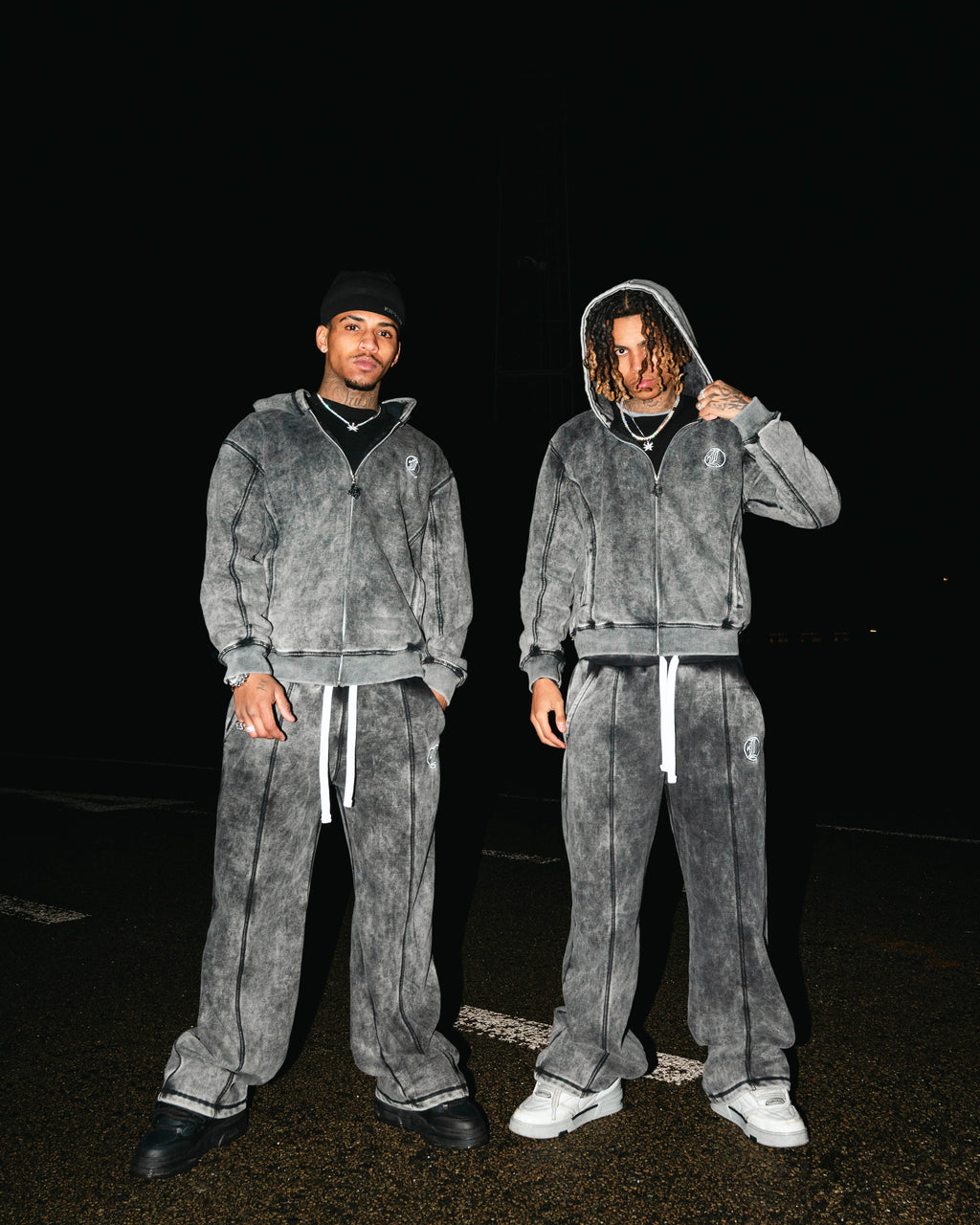 Ghost Hoodie with Back Logo