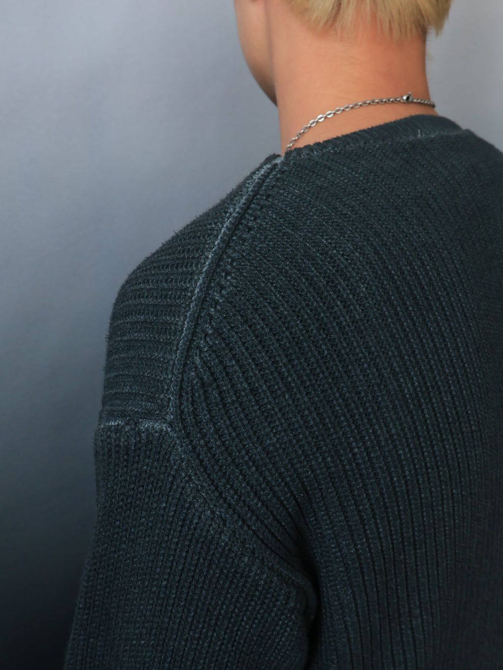 Dust Fade Knit - Ash Grey